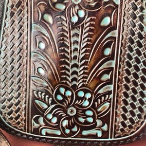 Patricia Nash Savini saddle bag crossbody